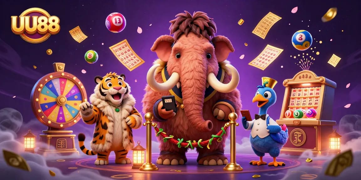 Experience the thrilling features of UU88 with a vibrant, engaging casino scene