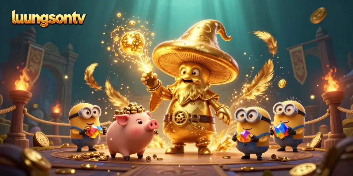 luongsontv offers golden treasures and exciting gaming elements in an enchanting 3D scene.