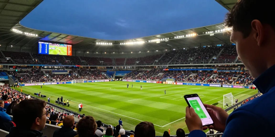 Luongsontv live betting scene with match odds, expert picks, and football tips in an exciting stadium atmosphere.