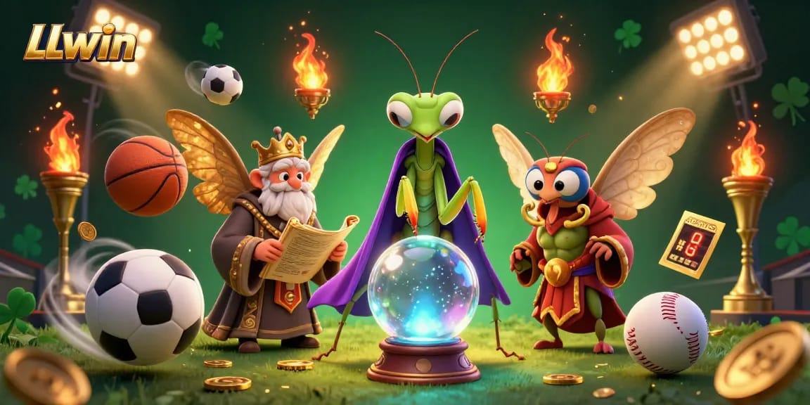 LLwin gaming scene showcasing vibrant characters and thrilling sports elements in an immersive casino atmosphere.