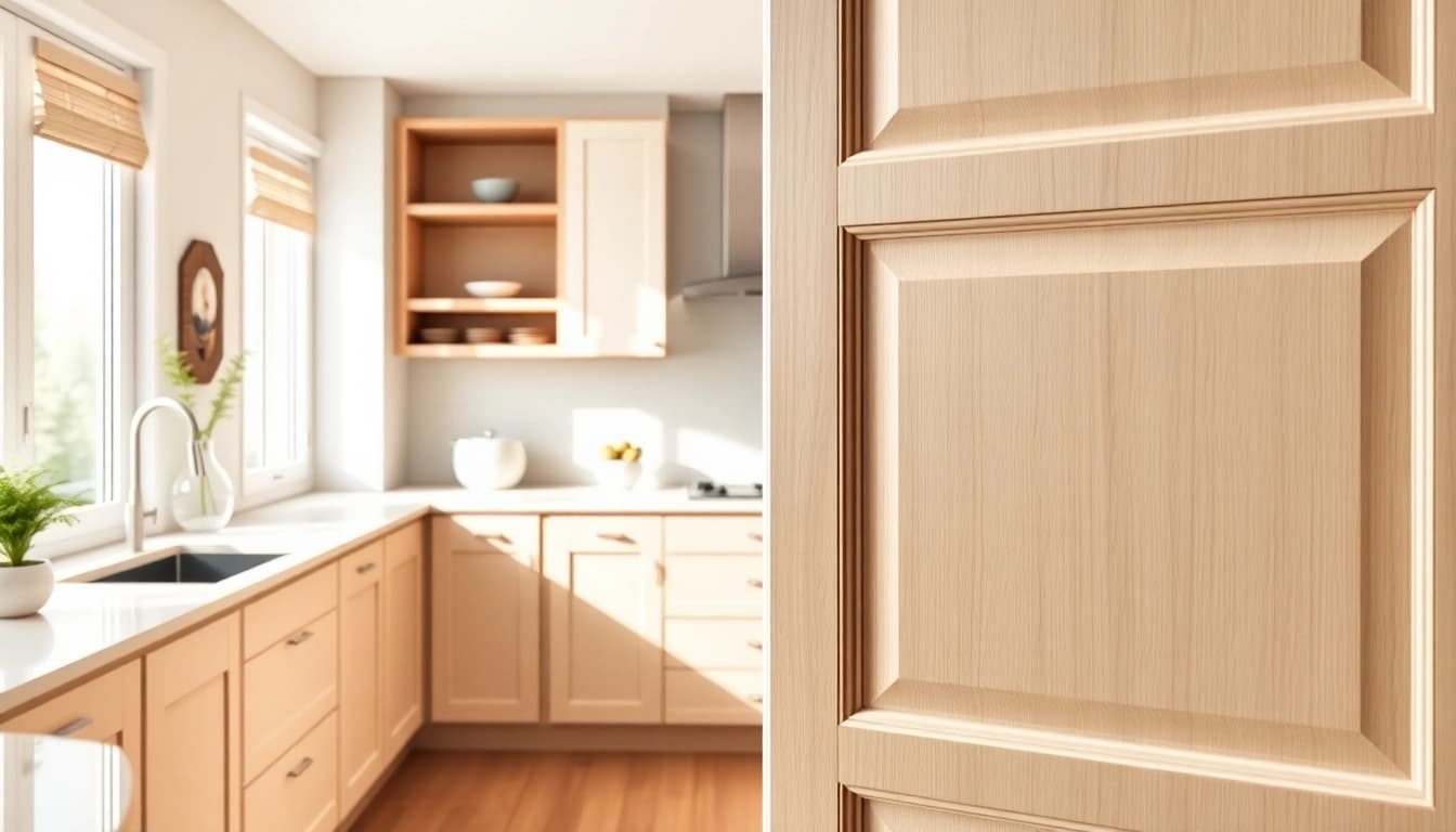 Beautiful cabinet refacing in Largo FL showcasing a polished kitchen with modern aesthetics.