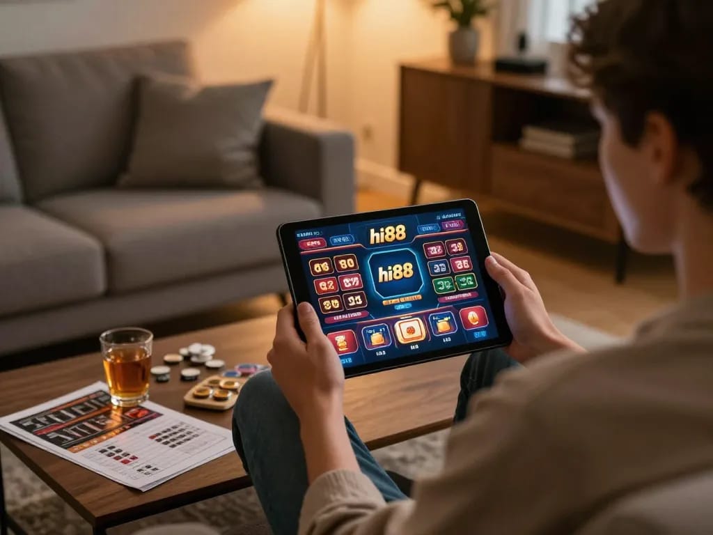 Experience online gaming excitement at hi88 with a cozy home atmosphere and strategic focus.