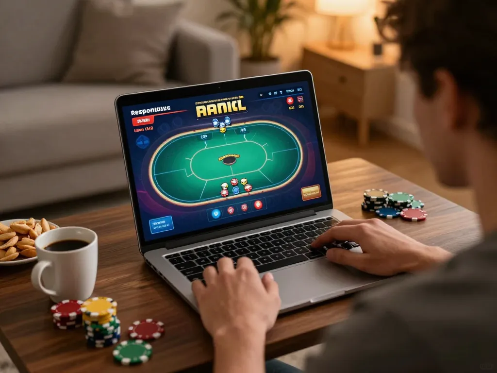 Experience thrill with CO88 online poker gameplay on a comfortable home setup