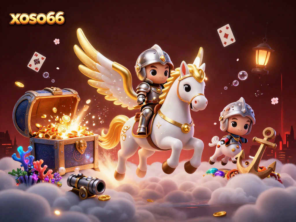 Experience thrilling gameplay at xoso66 with enchanting visuals of fantasy characters and winning treasures.