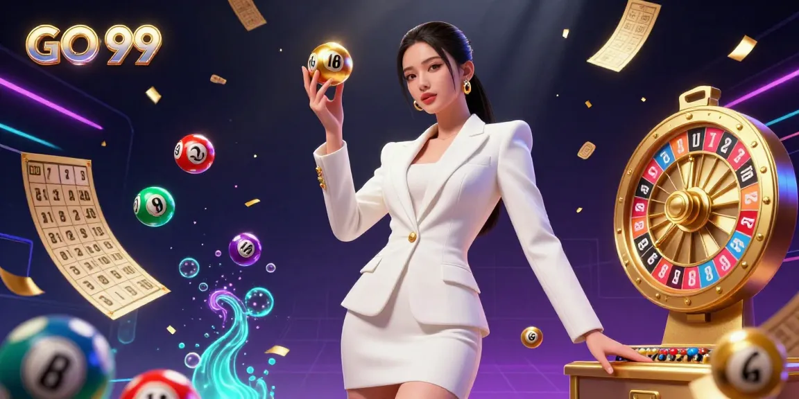 Experience thrilling moments with GO 99 in a vibrant casino scene featuring dynamic games.