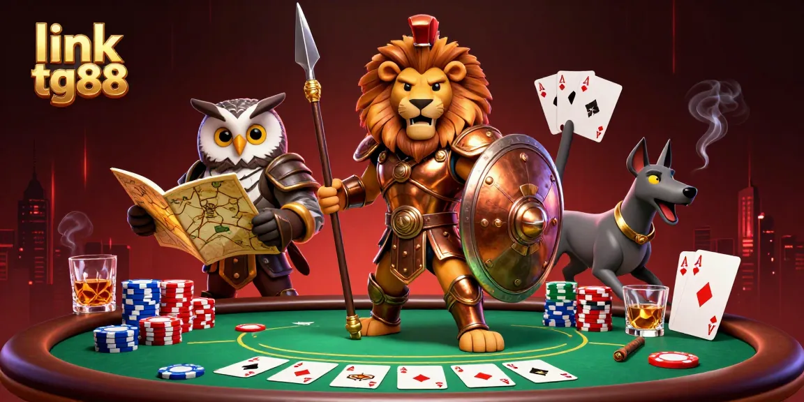 Experience thrilling wins with link tg88 in this vibrant casino-themed illustration.