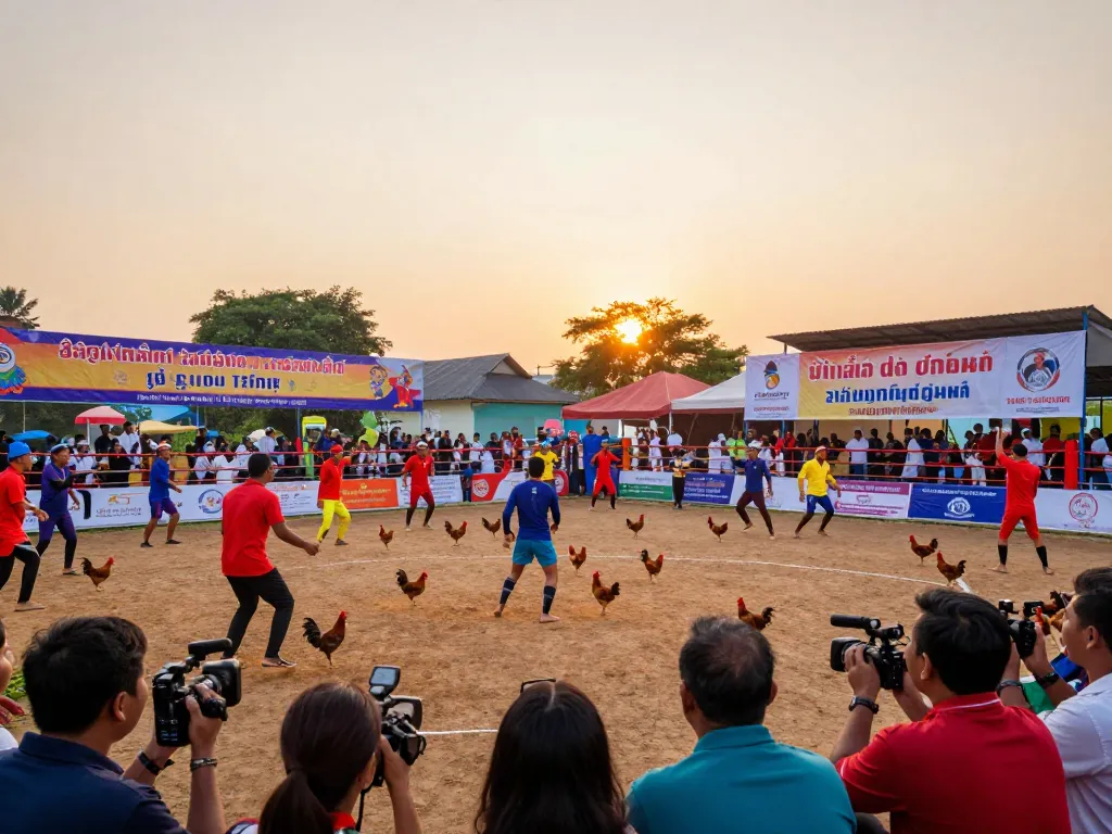 Witness thrilling gà đá Thomo battles in real-time with exciting competitions displayed.