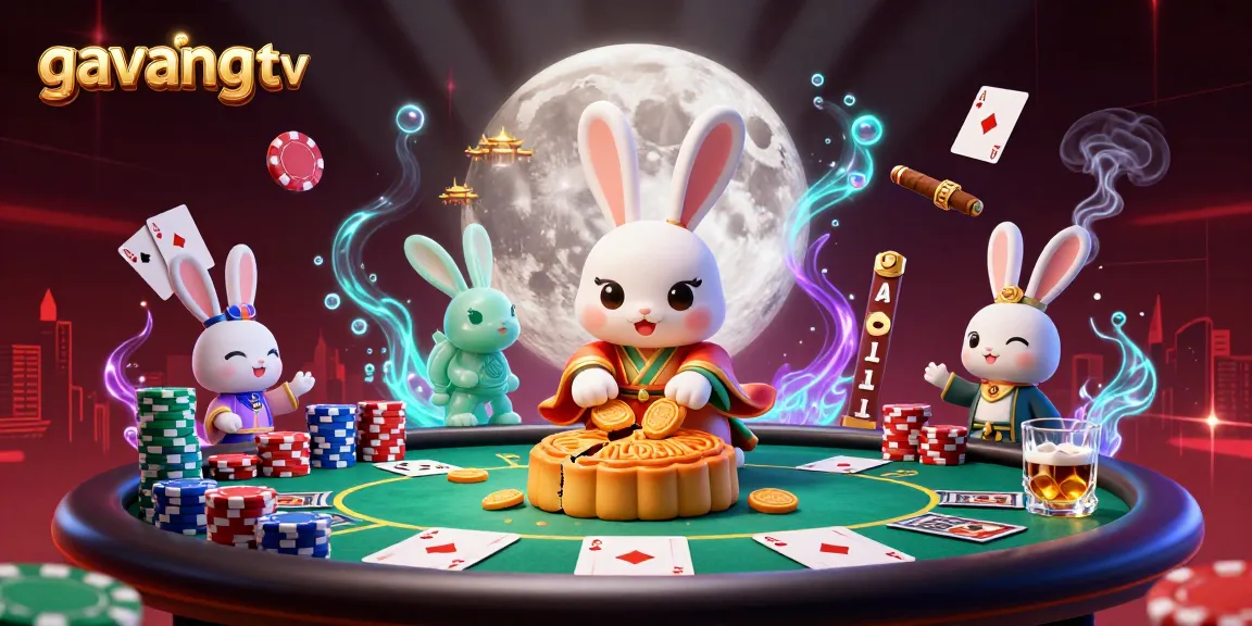 Experience gavangtv's thrilling casino ambiance with vibrant poker action and folklore elements.