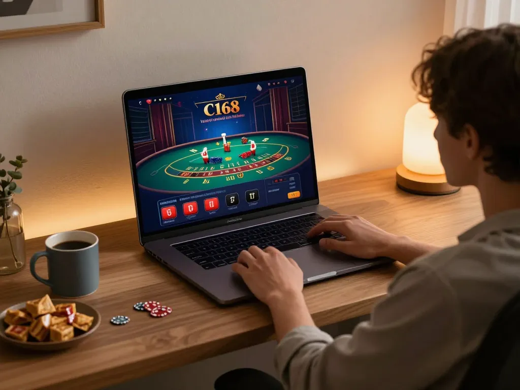 Engage in thrilling online blackjack at https://c168b.com/ in a stylish home setting.