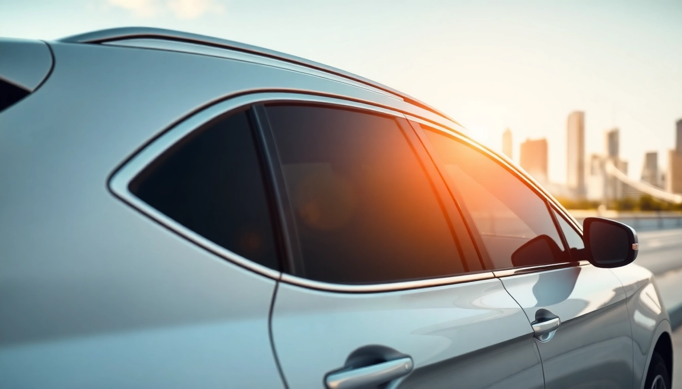 Enhance your vehicle with ceramic window tint for superior UV protection and sleek aesthetics.