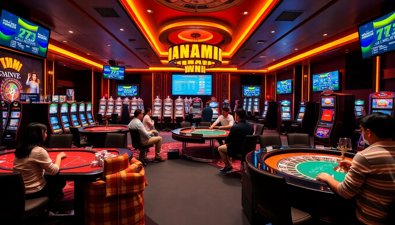 Experience the thrill of 78Win with vibrant casino games, poker tables, and slot machines.