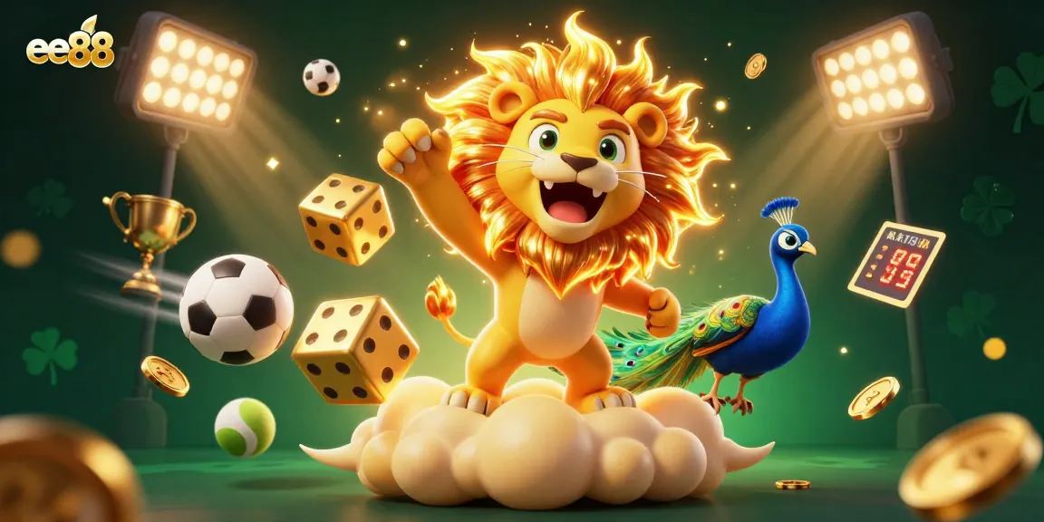 Experience thrilling gameplay with ee88 while enjoying vibrant casino elements in an engaging scene.