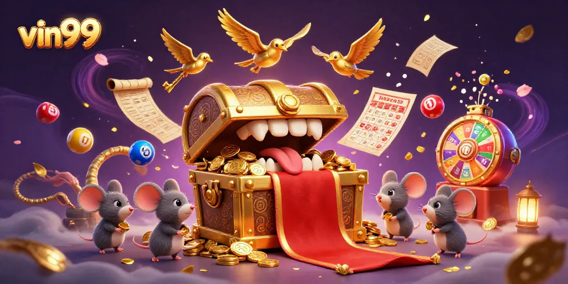 Engage with thrilling lottery excitement at vin99, featuring golden treasures and dynamic game elements.