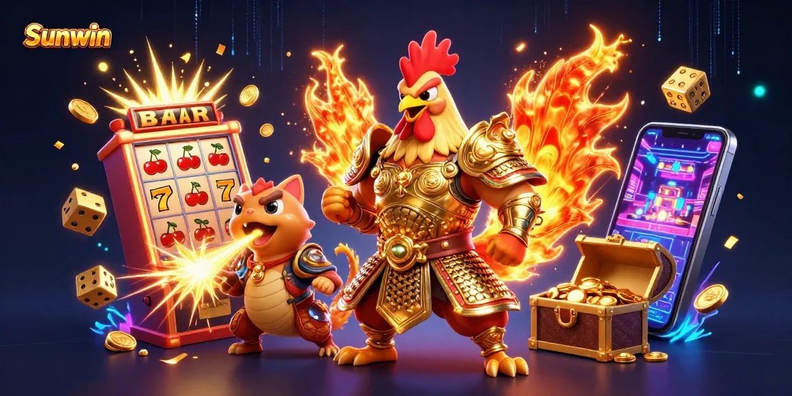 Win big with Sunwin's thrilling 3D casino adventure, filled with dynamic jackpots and exciting characters.