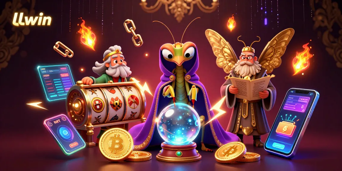 Experience the excitement of LLwin casino with vibrant 3D elements and enchanting characters.