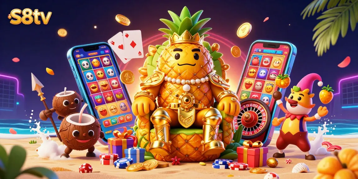 s8tv invites players to enter a vibrant online casino experience with dynamic 3D characters and engaging slot games.