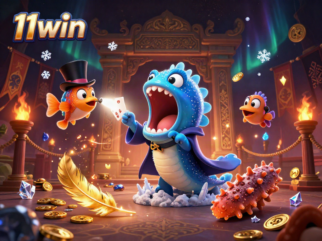 Experience thrilling magic tricks at 11win with dynamic card performances in a vibrant casino setting.