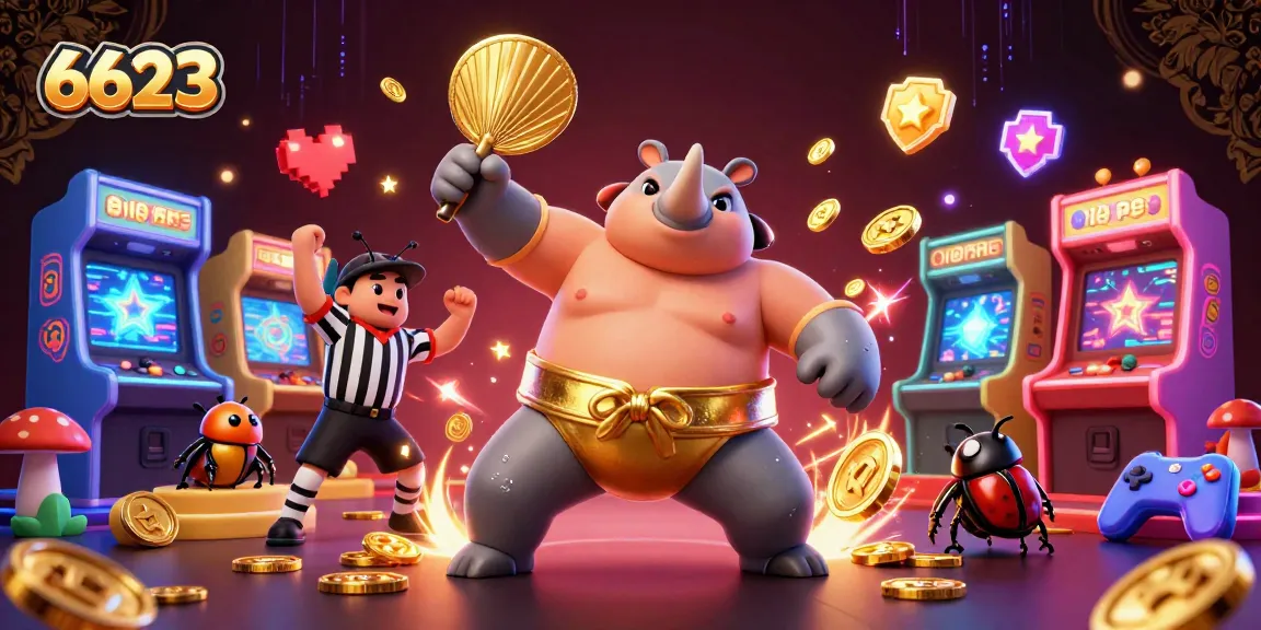 Experience thrilling action at 6623 with a captivating digital casino scene, featuring exciting game elements.