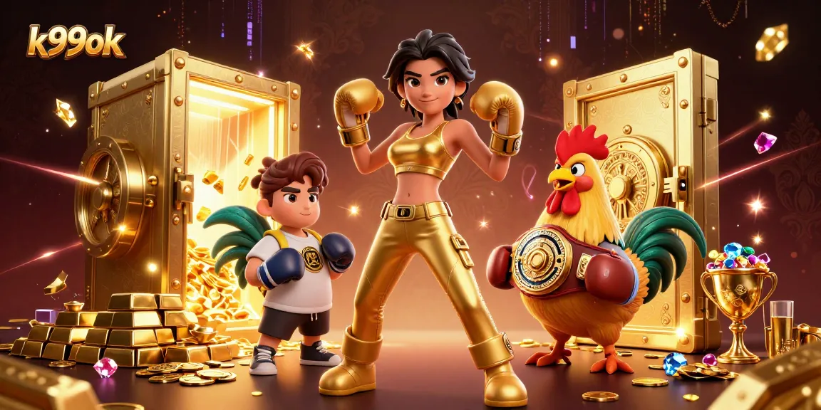 Join the action at k99ok and wager your way to victory in a dazzling casino scene!