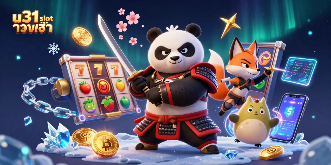 เล่นเกมสล็อตออนไลน์ u31 slot ทางเข้า กับซามูไรแพนด้าในบรรยากาศที่มีสีสันและสมจริง