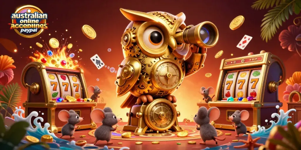 Experience thrilling gameplay at australian online casinos accepting paypal with quick transactions and secure deposits.