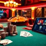 Engage in thrilling play at e2bet with vibrant poker tables and winning cards.