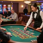 Experience the excitement of vin88 live casinos with players betting at vibrant roulette tables.