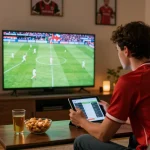 Watch live football matches and place bets seamlessly on VUASANCO for an immersive experience.