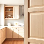 Beautiful cabinet refacing in Largo FL showcasing a polished kitchen with modern aesthetics.