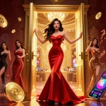 Engage with MMOO đăng ký for exclusive casino benefits amidst a vibrant 3D casino scene.