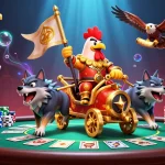 Bet on exciting poker with alo789dagavn, featuring dynamic characters and vibrant casino action.