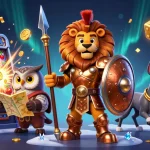 Engage in thrilling gameplay at 79win79 with a mesmerizing 3D casino scene featuring vibrant jackpot elements.