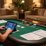 Experience gaming at GG88 while strategizing poker gameplay on your tablet.
