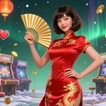 Experience the vibrant atmosphere of trang chủ MM88, a stunning casino with gold coins and casino elements.
