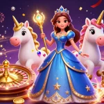 Experience thrilling gameplay with go8's vibrant 3D illustration showcasing exciting casino elements.