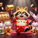 Join the excitement at go8casino com with vibrant casino-themed characters and dynamic gaming elements.