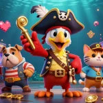 Experience max88s interactive adventures with vibrant characters and casino elements in a lively scene.