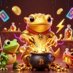 S8mkt's dynamic casino scene with golden salamander alchemist and slot machines showcasing online gaming fun.