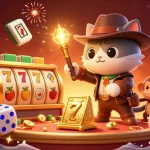 Engage with the thrilling ww88 casino atmosphere featuring an explorer cat and monkey discovering treasures.