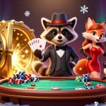 Experience thrilling poker action at tg88 with a suave raccoon, a glamorous fox lady, and a hedgehog bouncer.