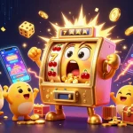 Engage with thrilling games at 98WIN COM, where vibrant slot machines celebrate wins through colorful visuals.